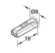 Obrazek Przewód zasilający do taśmy LED 1-kolorowej 24V