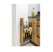 Obrazek Kosz MovixPro 200mm 2poz antracyt