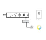 Obrazek Loox5 Multi White Connect Mesh 6 pkt. 24V