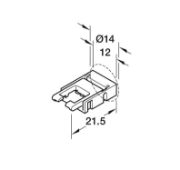 Obrazek Przewód zasilający Loox5 do taśmy RGB 2m 24V