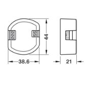 Obrazek 2-kanałowy interfejs Connect Mesh, z przekaźnikiem