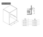 Obrazek Szuflada SMART na obuwie 900 biała