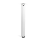 Obrazek Noga kwadratowa 60x60 H-710mm biała