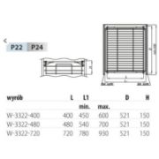 Obrazek Kosz na bieliznę W-3322-480 P22