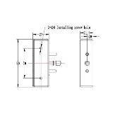 Obrazek Zamek meblowy MF1 13.56Mhz zasilanie z baterii