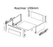 Obrazek MATRIX S SLIM moc.wew.średnie H135 czarne