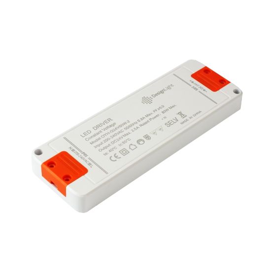 Obrazek Zasilacz FLAT SLIM LED 60W 24VDC bez przewodów