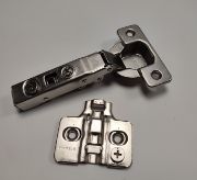 Obrazek Zawias Metalla PRO nakładany z/h + prowadnik