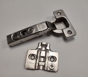 Obrazek Zawias Metalla PRO nakładany z/h + prowadnik