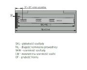 Obrazek Prowadnica kulkowa L-500 VERSALITE TOUCH PRO