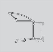 Obrazek Rączka NOVO S 18 mm, L=2,70m champagne