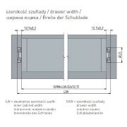 Obrazek Prowadnica kulkowa L-600 VERSALITE PLUS