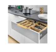 Obrazek Uchwyt LIND L-320/396mm czarny mat