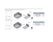 Obrazek Szuflada AXISPRO 500mm antracyt - niska H84