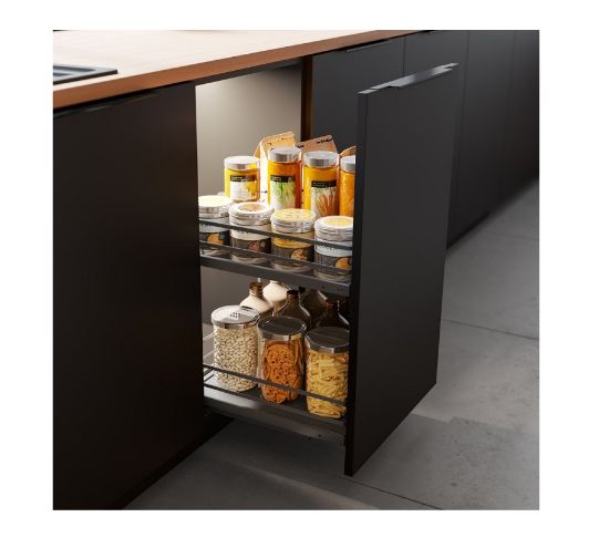 Obrazek Kosz MovixPro 500mm 2poz antracyt