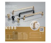 Obrazek Uchwyt NORD L-320 mosiądz