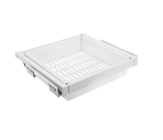 Obrazek Szuflada Elite z koszem metalowym 800 mm biała