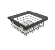 Obrazek Szuflada Elite z koszem drucianym 700 mm antracyt