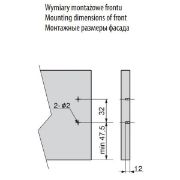 Obrazek Szuflada Modern Box 550 niski szary