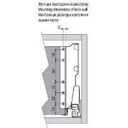 Obrazek Szuflada Modern Box 450 wysoki szary