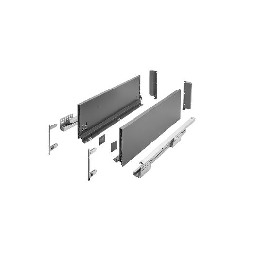 Obrazek Szuflada AXISPRO 500mm antracyt - wysoka H167