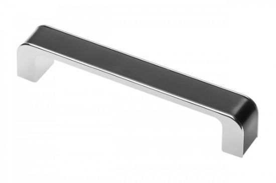 Obrazek Uchwyt MONA L-128  chrom/czarny