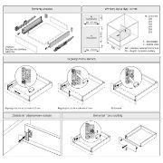 Obrazek Szuflada SEVROLLBOX SLIM L-350 H-84 biały