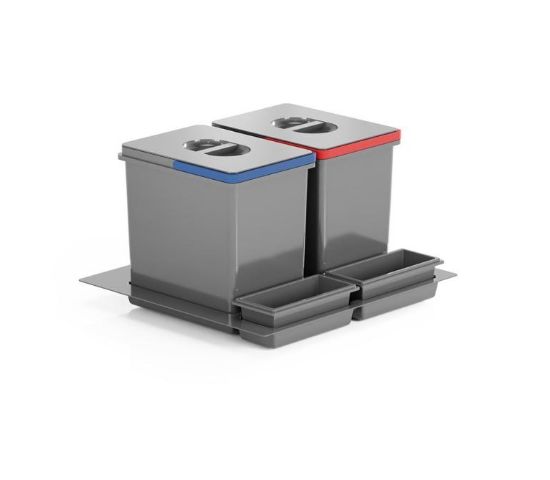 Obrazek Pojemnik na odpady PRAKTICO 600 2x15L