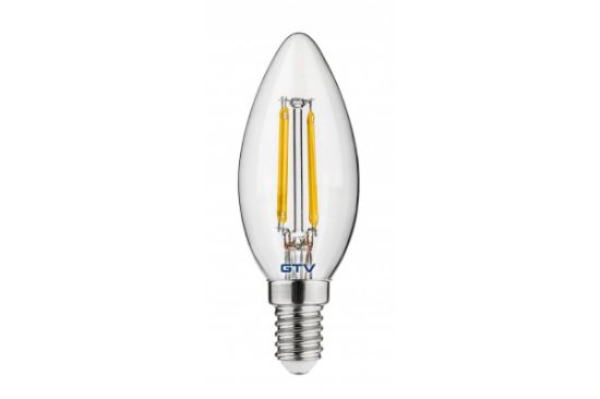 Obrazek Żarówka LED FILAMENT C35 4000K E14 4W