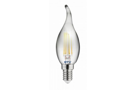 Obrazek Żarówka LED FILAMENT Grey C35L 1800K E14 40W