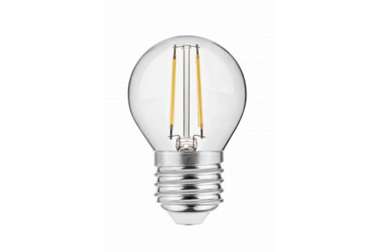 Obrazek Żarówka LED FILAMENT 3000K G45 E27 2W