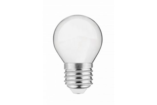 Obrazek Żarówka LED FILAMENT MLECZNY G45 4000K E27 2W