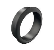 Obrazek Rozetka cylindra zamka Symo 19mm czarna