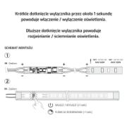 Obrazek Wyłącznik dotykowy z funkcją ściemniania SC60