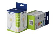 Obrazek Żarówka LED FILAMENT G95 ciepły biały E27 8W