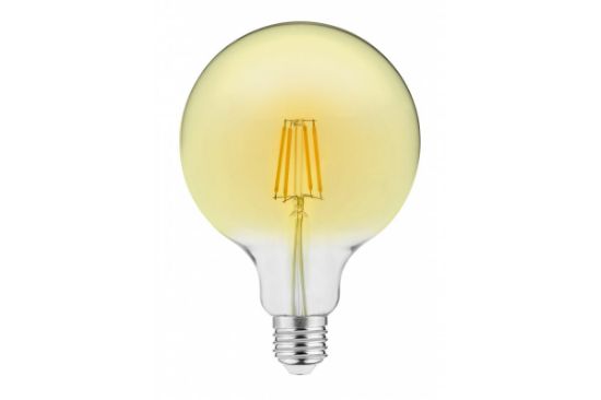 Obrazek Żarówka LED FILAMENT Vintage G125 E27 4W