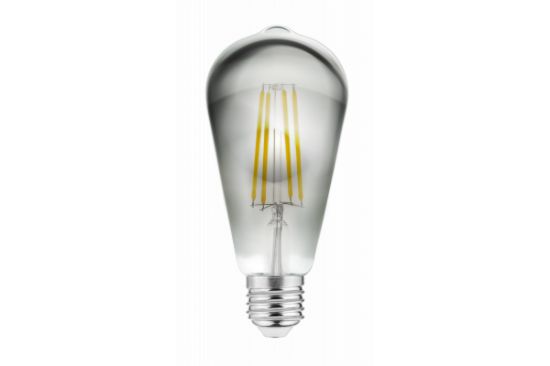 Obrazek Żarówka LED FILAMENT Grey ST64 1800K E27 60W