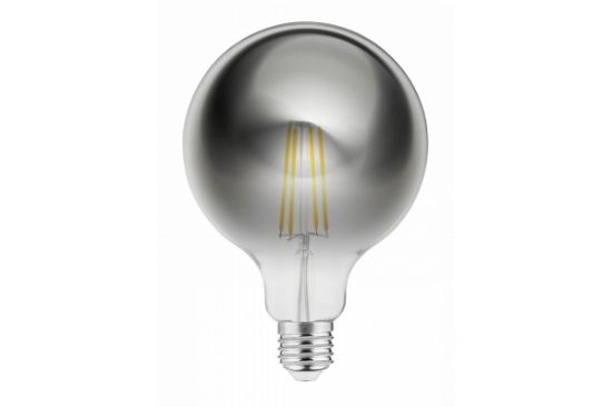 Obrazek Żarówka LED FILAMENT Grey G125 1800K E27 80W