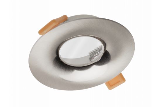 Obrazek Oprawa punktowa ALESSIO IP54 okrągła inox/satyna