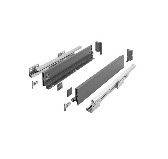 Obrazek Szuflada AXISPRO 350mm antracyt - niska H84