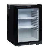 Obrazek Mini bar 35L czarna drzwi szklane