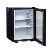 Obrazek Mini bar 35L czarna drzwi szklane