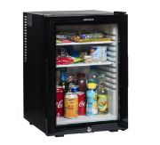 Obrazek Mini bar 35L czarna drzwi szklane